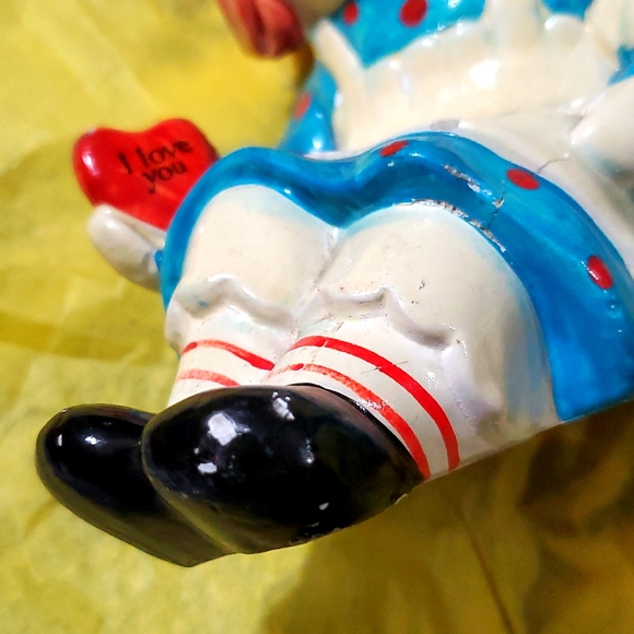 Vtg. 1971 Ceramic Raggedy Ann & Andy Bank - Picture 10 of 16